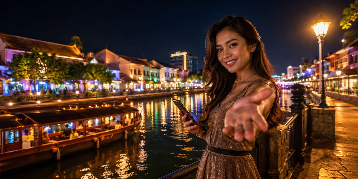 Pengguna VIP mengakses bonus dan tip melalui mudah alih di Melaka